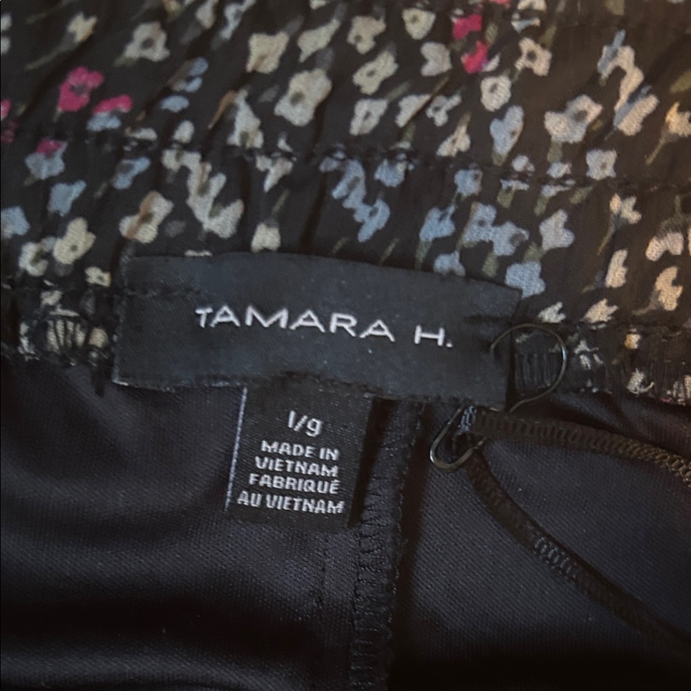 Tamara H floral extra long skirt. Size Large - Picture 2 of 5